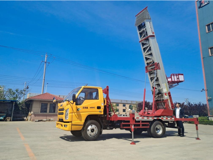 新化常年租赁32米云梯车